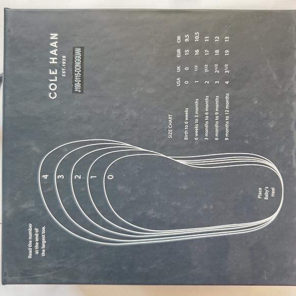 COLE HAAN Pink Grant Driver Shoes, Infant 2 - Picture 8 of 9